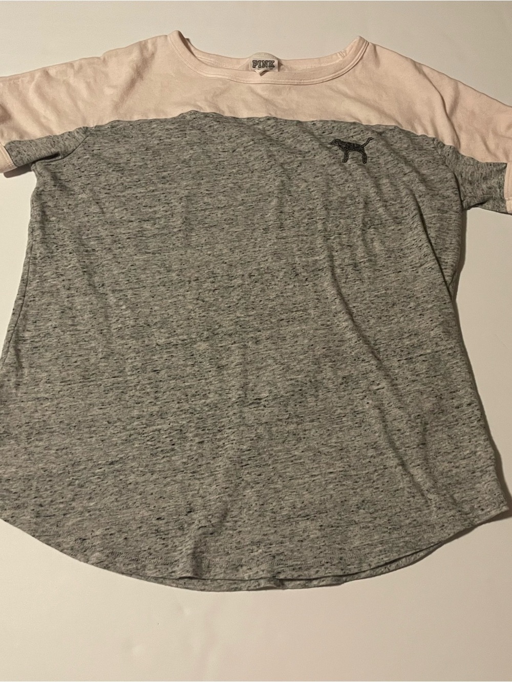 PINK Victoria's Secret Soft Pale Pink Tee